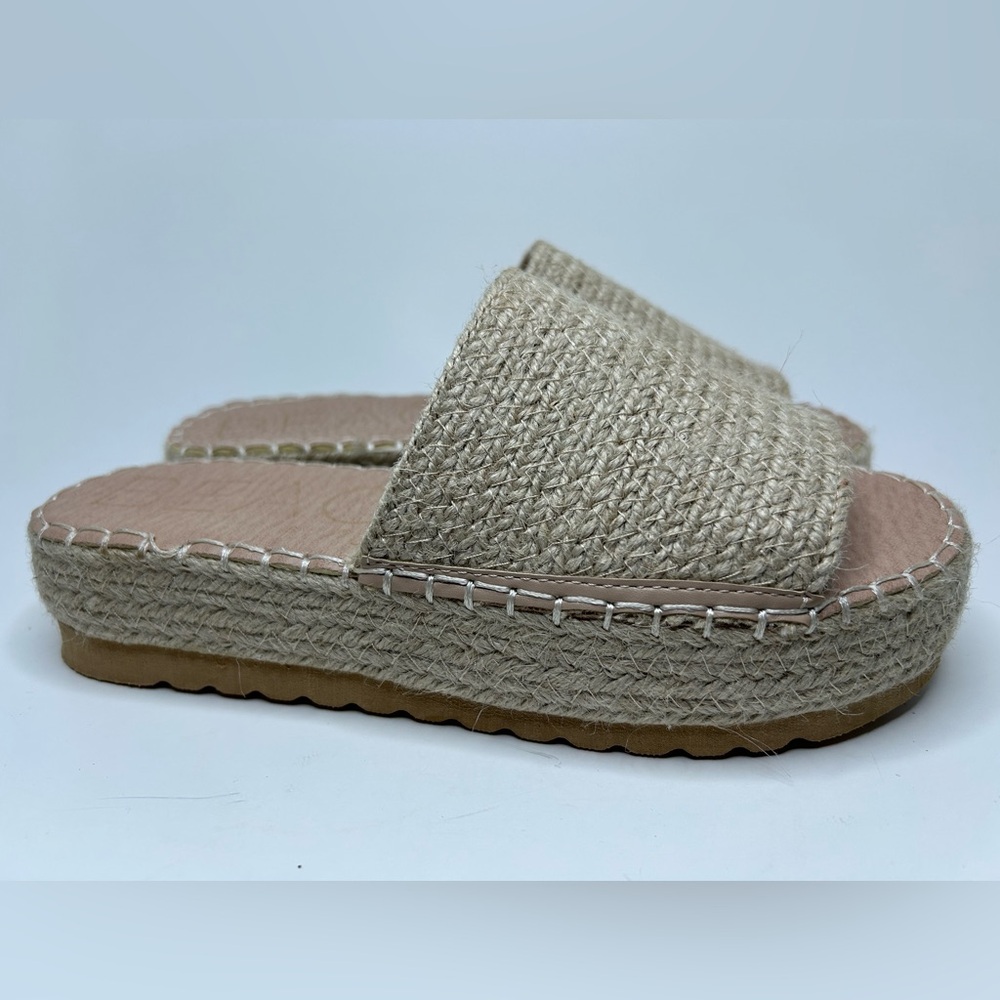BEACH by Matisse Chunky Espadrille Del Mar Sandal Size 7 M